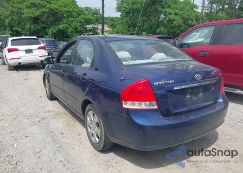 2009 Kia Spectra Ex z USA, uszkodzony, nr VIN KNAFE221995598549